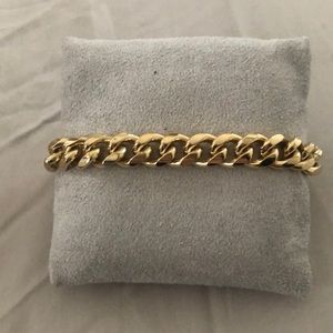 Dannijo adjustable curb chain bracelet